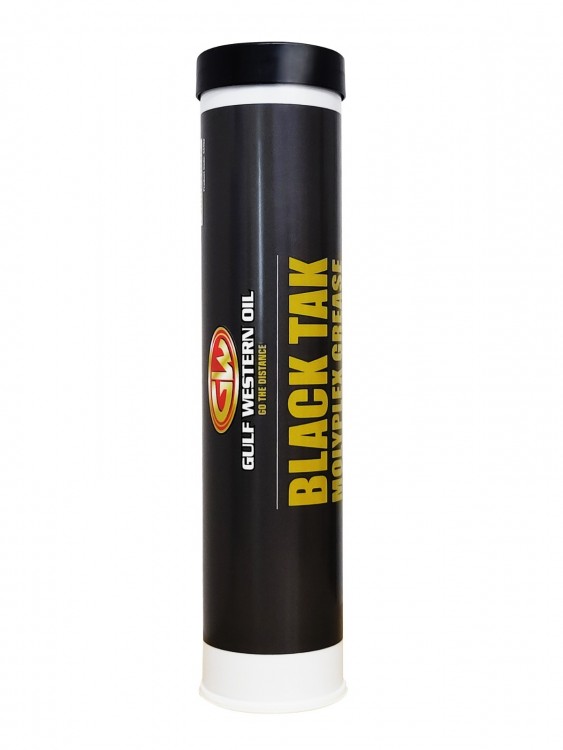 GULF WESTERN OIL Смазка с 5% молибдена BLACK TAK GREASE 0,4кг