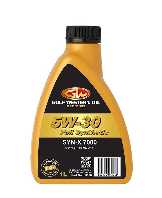 GULF WESTERN OIL Моторное масло SYN-X 7000 5W-30 1 л