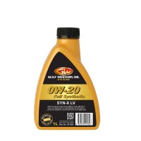 GULF WESTERN OIL Моторное масло SYN-X LV 0W-20 1л 