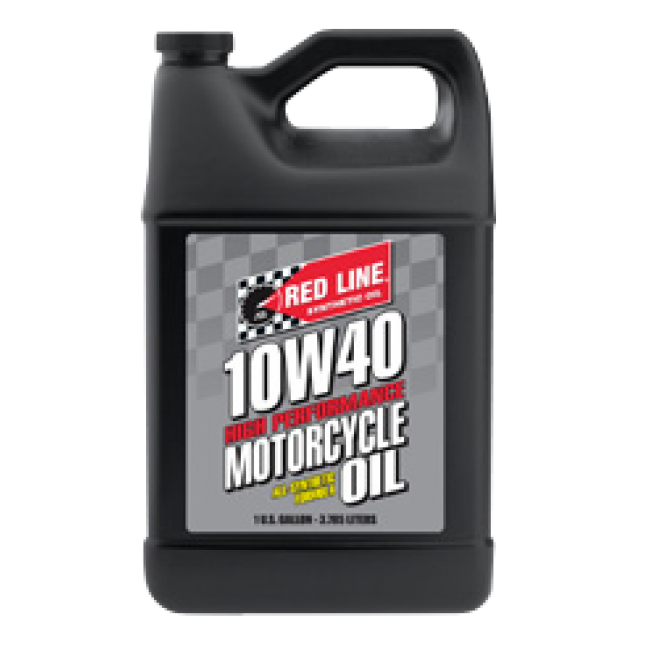REDLINE OIL  10W40 Масло моторное для мотоциклов 3.8л