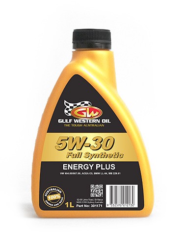 GULF WESTERN OIL Моторное масло ENERGY PLUS 5W-30 1л