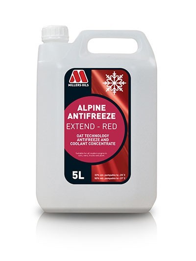 Millers Oils Alpine Antifreeze Extend - Red, 5л