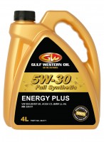 GULF WESTERN OIL Моторное масло ENERGY PLUS 5W-30 4л