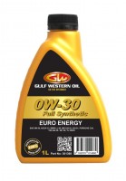 GULF WESTERN OIL Моторное масло EURO ENERGY 0W-30 1л
