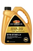 GULF WESTERN OIL Моторное масло SYN-STAR LV 0W-30 4л