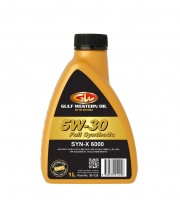 GULF WESTERN OIL Моторное масло SYN-X 6000 5W-30 1л
