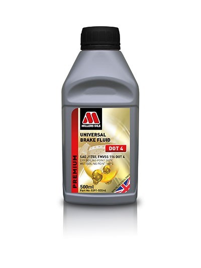 Millers Oils Universal Brake Fluid DOT 4, 500мл