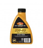 GULF WESTERN OIL Моторное масло SYN-X 6000 5W-40 1л