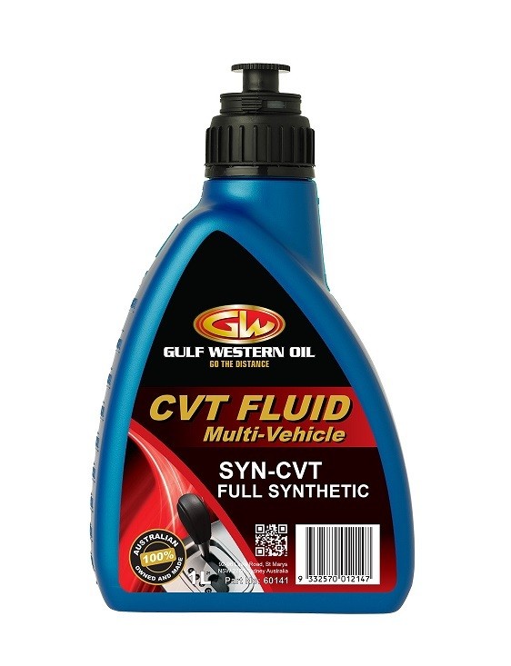 GULF WESTERN OIL Трансмиссионная жидкость SYN-CVT 1л