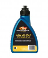 GULF WESTERN OIL Трансмиссионное масло GEAR LUBE LV 75W-90 1л